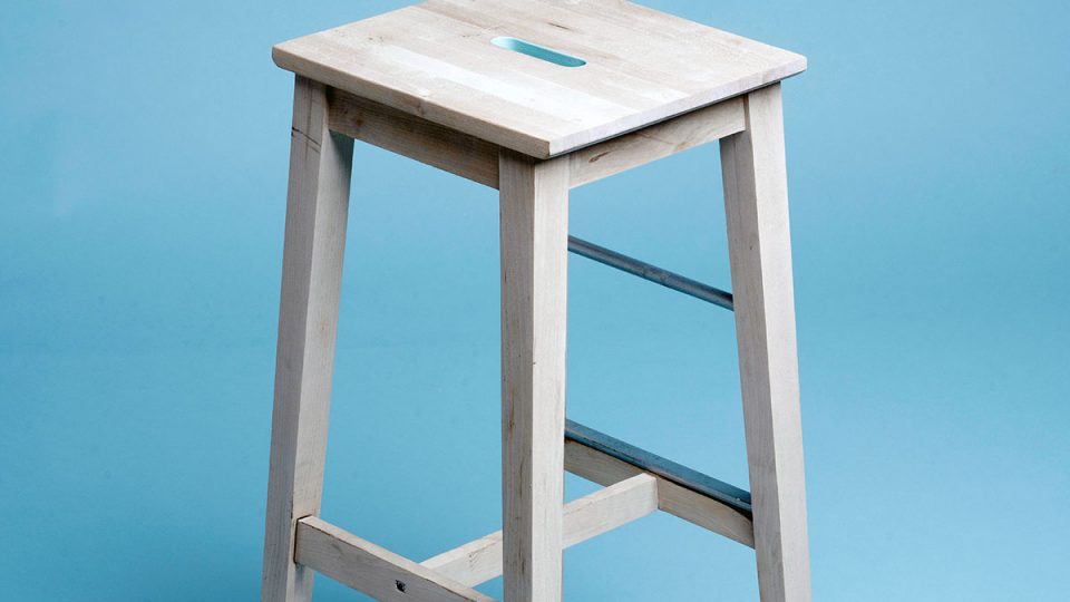 Lounge Wooden Stool